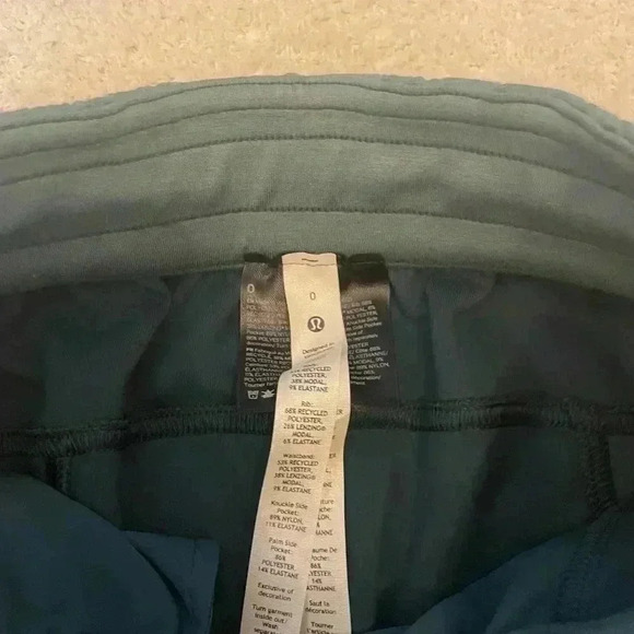 Lilulemob Brushed Softstreme Ribbed HR Jogger Pants 0 - Picture 2 of 4